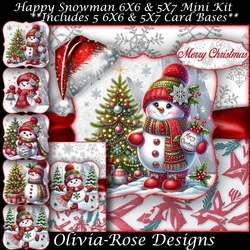 Happy Snowman Mini Kit