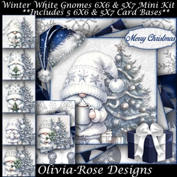 Winter White Gnomes Mini Kit
