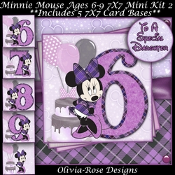 Minnie Mouse Ages 6-9 7X7 Mini Kit 2