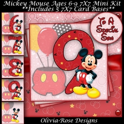 Mickey Mouse Ages 6-9 7X7 Mini Kit