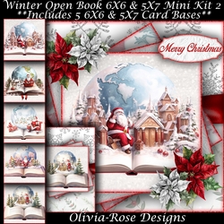 Winter Open Book Mini Kit 2