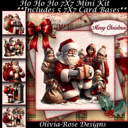 Ho Ho Ho Mini Kit 7X7