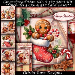 Gingerbread Man Mini Kit