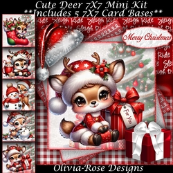 Cute Deer Mini Kit 7X7