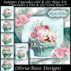 Summer Cupcakes MIni Kit 