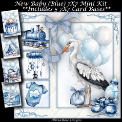 New Baby (Blue) MIni Kit 7X7
