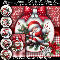 Sleeping Santa Mini Kit