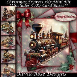 Christmas Express Mini Kit 7x7