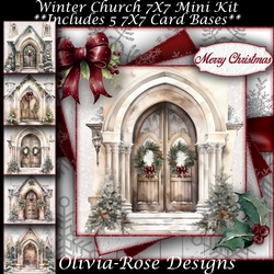 Winter Church Mini Kit 7X7