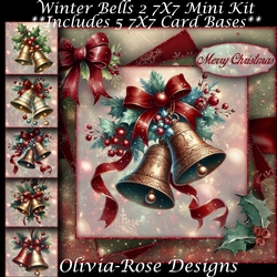 Winter Bells 2 Mini Kit 7X7