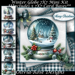 Winter Globe Mini Kit 7X7