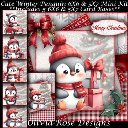 Cute Winter Penguin Mini Kit 