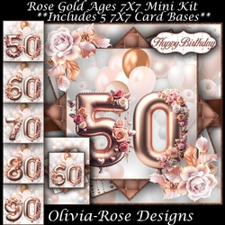 Rose Gold Ages 50-90 Mini Kit 