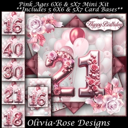 Pink Ages 16-40 Mini Kit