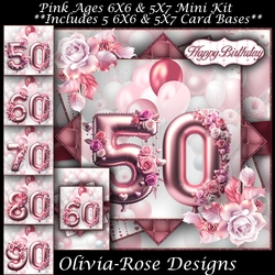 Pink Ages 50-90 Mini Kit