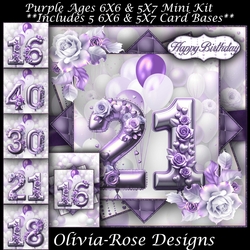 Purple Ages 16-40 Mini Kit