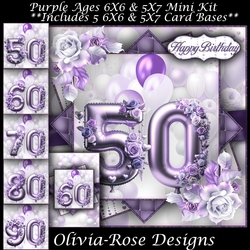 Purple Ages 50-90 Mini Kit