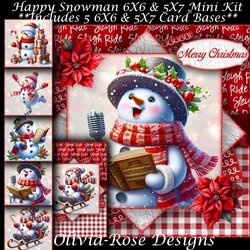 Happy Snowman Mini Kit