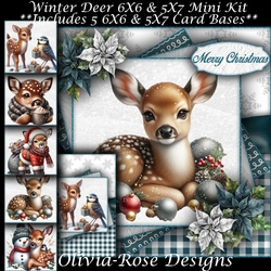 Winter Deer Mini Kit