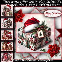 Christmas Presents Mini Kit 7X7