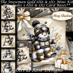 The Snowmen Gold Mini Kit 