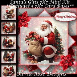 Santas Gifts Mini Kit 7X7