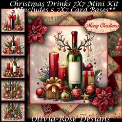 Christmas Drinks Mini Kit 7X7