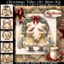 Christmas Vibes  Mini Kit 7X7