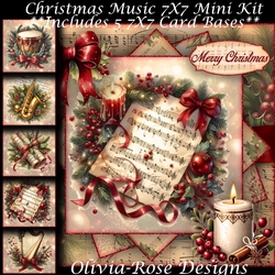 Christmas Music Mini Kit 7X7