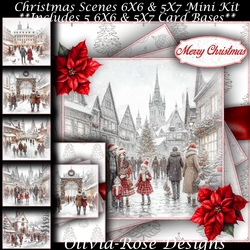 Christmas Scenes Mini Kit