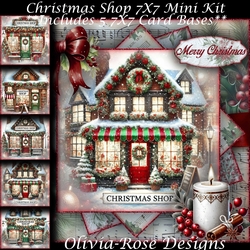 Christmas Shop Mini Kit 7X7