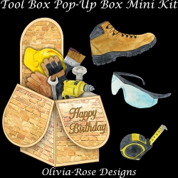 Tool Box Pop-Up Box Mini Kit 