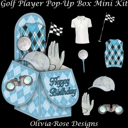 cup1358523_104105 - Golf Player Pop-Up Box Mini Kit 