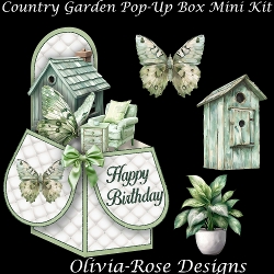 Country Garden Pop-Up Box Mini Kit 