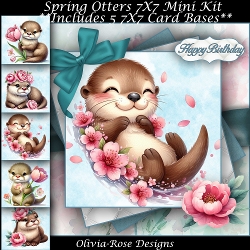 Spring Otters Mini Kit 7X7