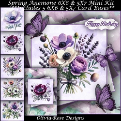 Spring Anemone Mini Kit
