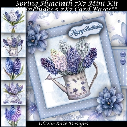 Spring Hyacinth Mini Kit 7X7