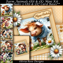 Farm Animals Mini Kit