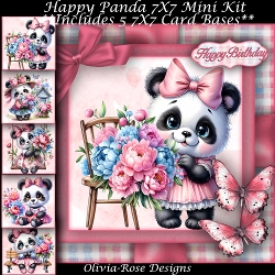Happy Panda Mini Kit 7X7