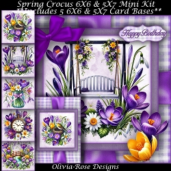 Spring Crocus Mini Kit