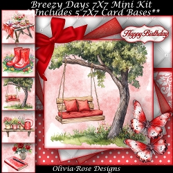 Breezy Days Mini Kit 7X7