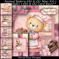 Animal Bakery Mini Kit 2