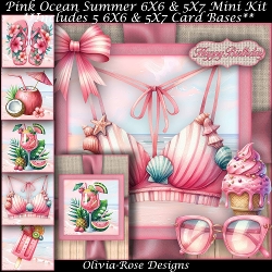 Pink Ocean Summer Mini Kit