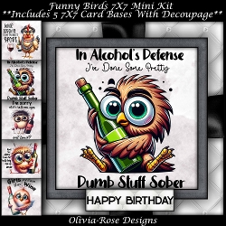 Funny Birds Mini Kit 7X7