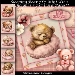 Sleeping Bear Mini Kit 2 7X7