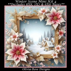 Winter Scene Mini Kit 4   
