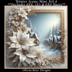 Winter Scene Mini Kit 8    