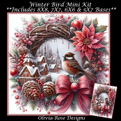 Winter Bird Mini Kit