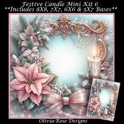 Festive Candle Mini Kit 6  