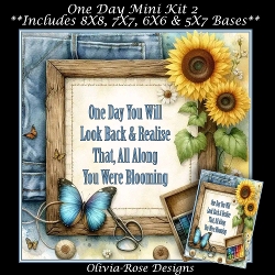 Image of cup1262302_104105 - One Day Mini Kit 2 **Includes 8X8, 7X7, 6X6 & 5X7 card bases**  
